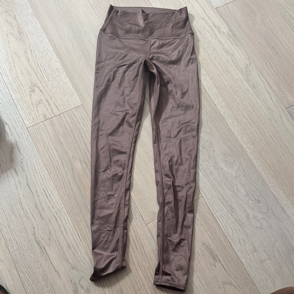 ALO Yoga Chocolate High-Waisted Leggings